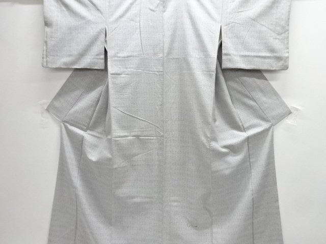 JAPANESE KIMONO / ANTIQUE KIMONO / SILK / TSUMUGI / WOVEN KIKKO